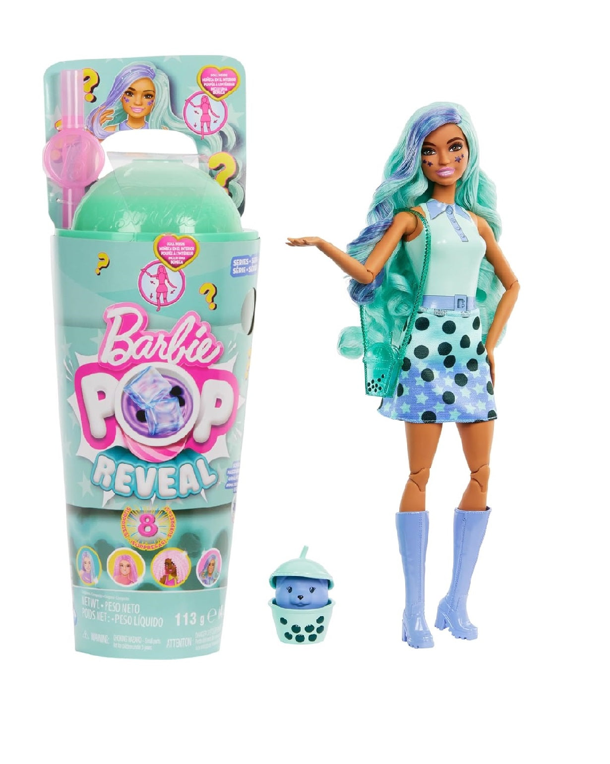 Barbie Pop Reveal Bubble Tea - Mochi de Mango