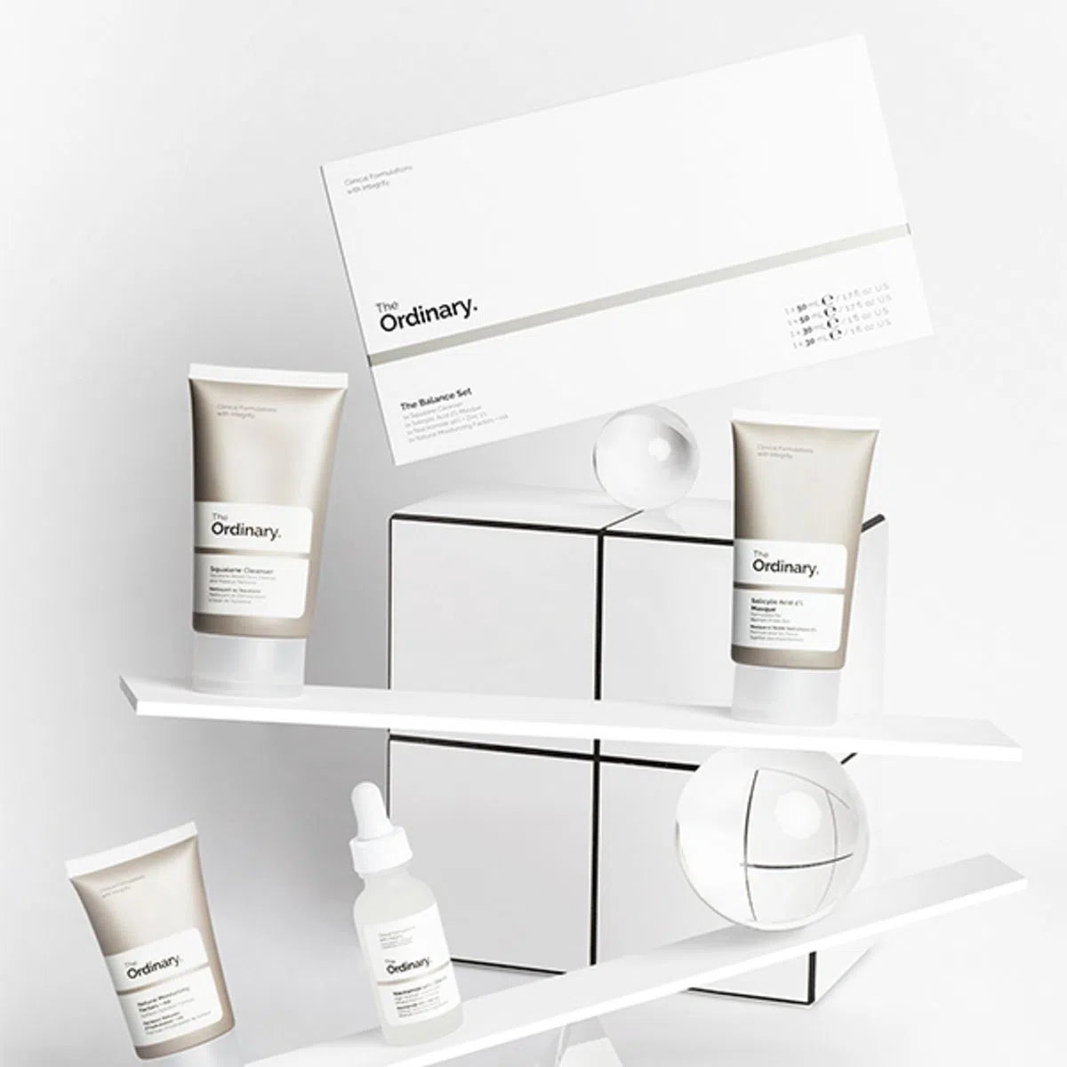 The Ordinary  Kit de Cuidado de Piel The Balance Set