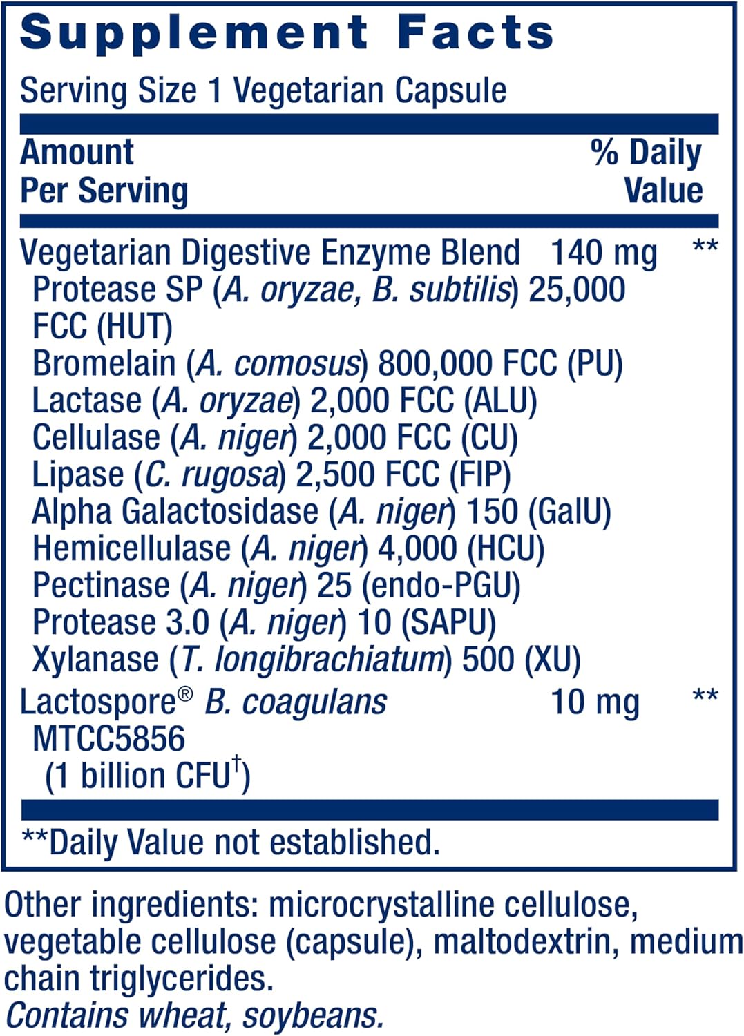 Life Extension Enzimas y probióticos superdigestivos