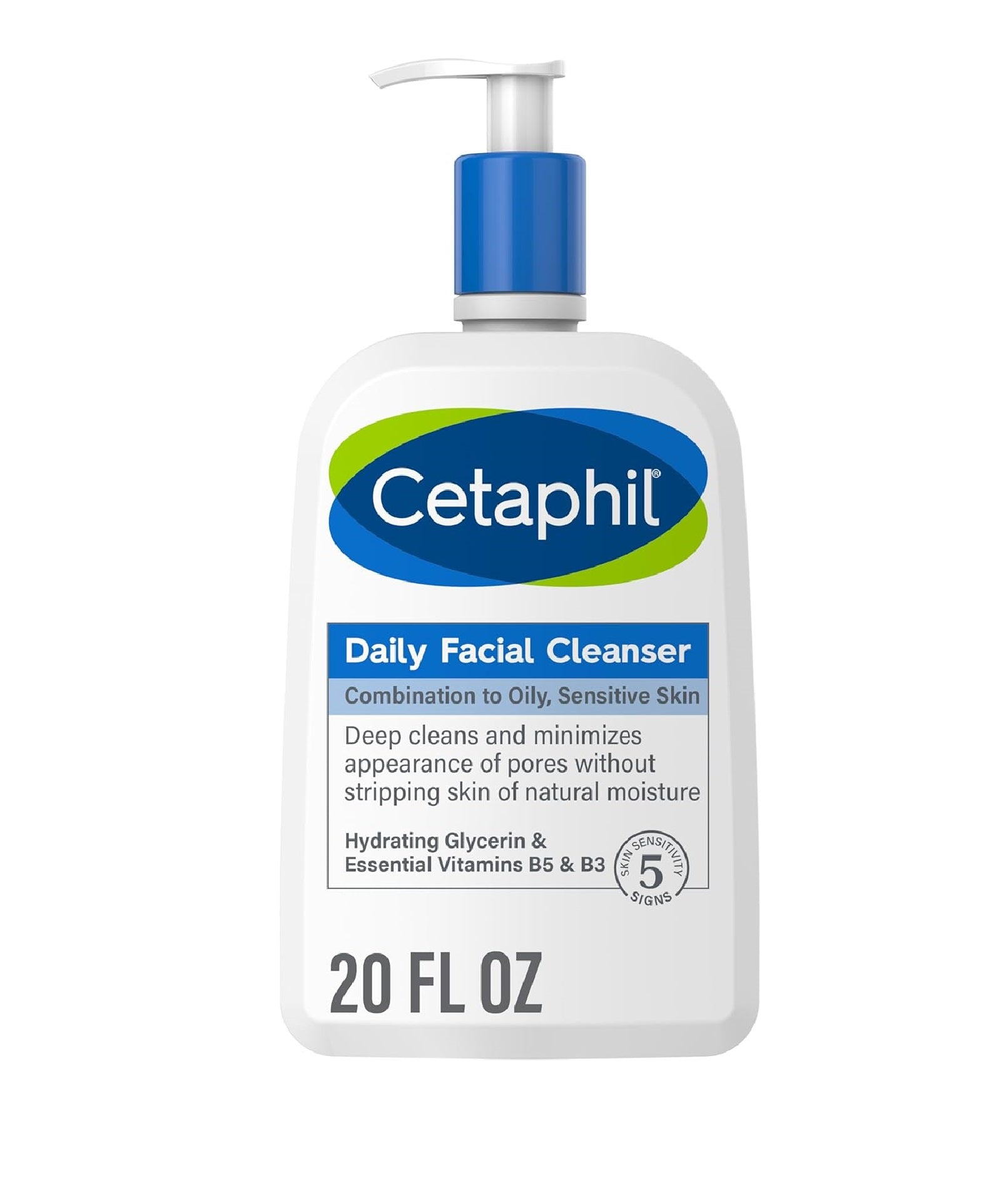 Cetaphi - Limpiador facial 20 Onzas