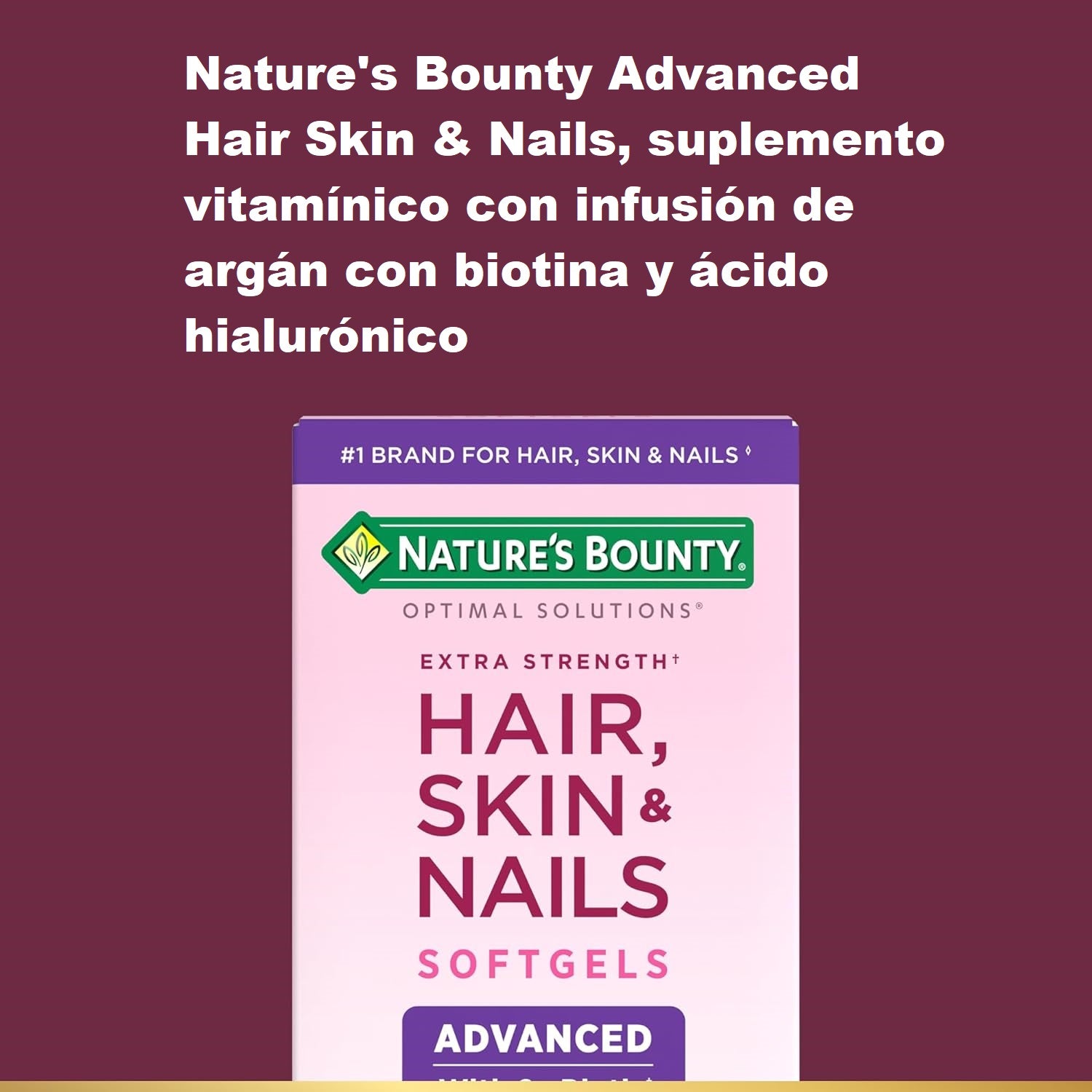 Nature's Bounty Advanced Hair Skin