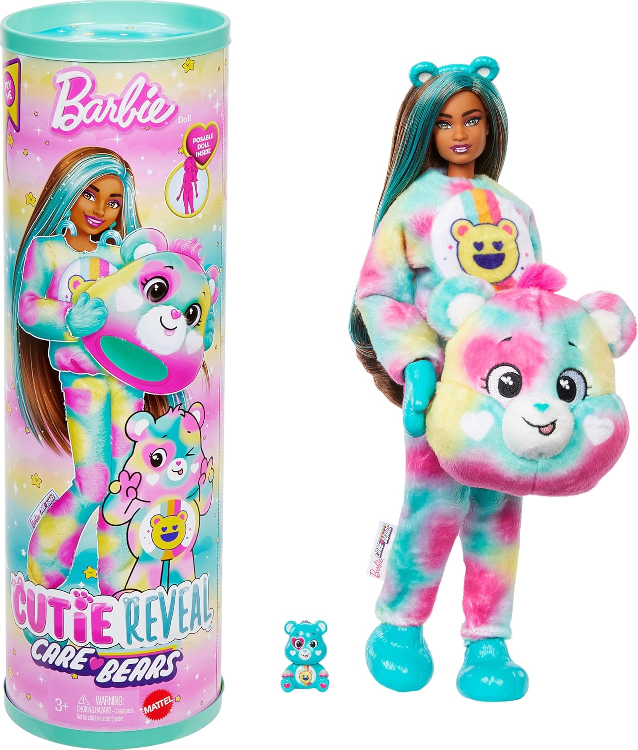 Barbie Cutie Reveal Care Bears Serie 2 multicolor
