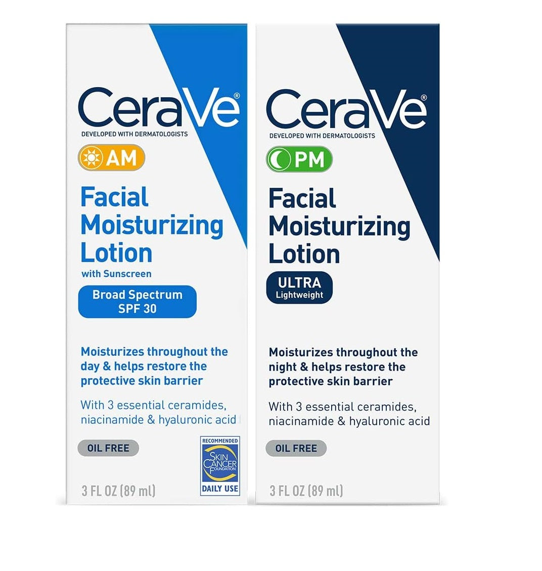 CeraVe Facial Hidratante Loción 3oz AM/PM