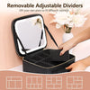Bolso de maquillaje con luz LED