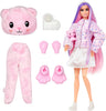 Cargar imagen en el visor de la galería, Barbie Cutie Reveal con pelo rosa y disfraz de oso (Nueva versión)