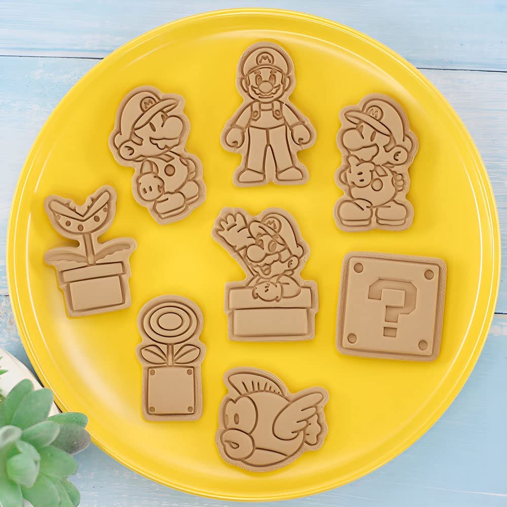 Cortadores de galletas de Mario Bros