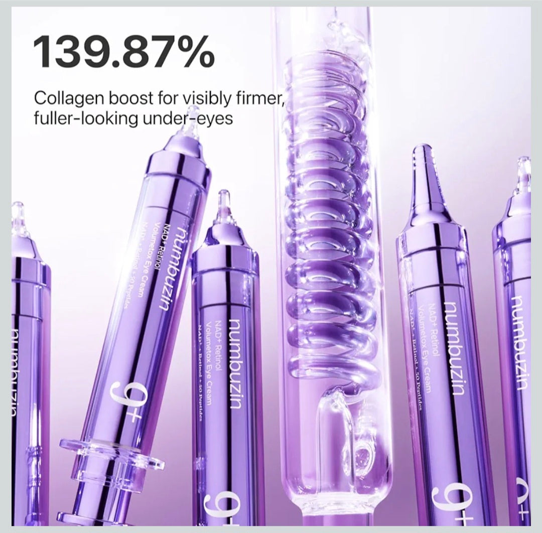 Numbuzin Crema contiene  NAD+ Retinol