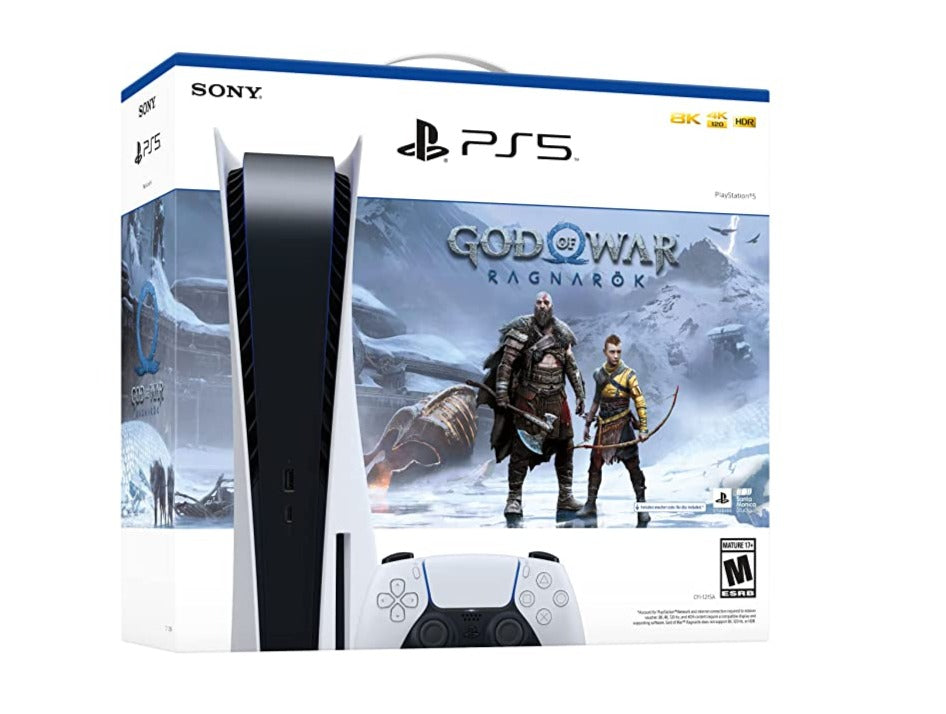 PlayStation PS5 Consola Disco - God of War Ragnarök Bundle