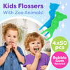 Hilo dental para niños formas de animales