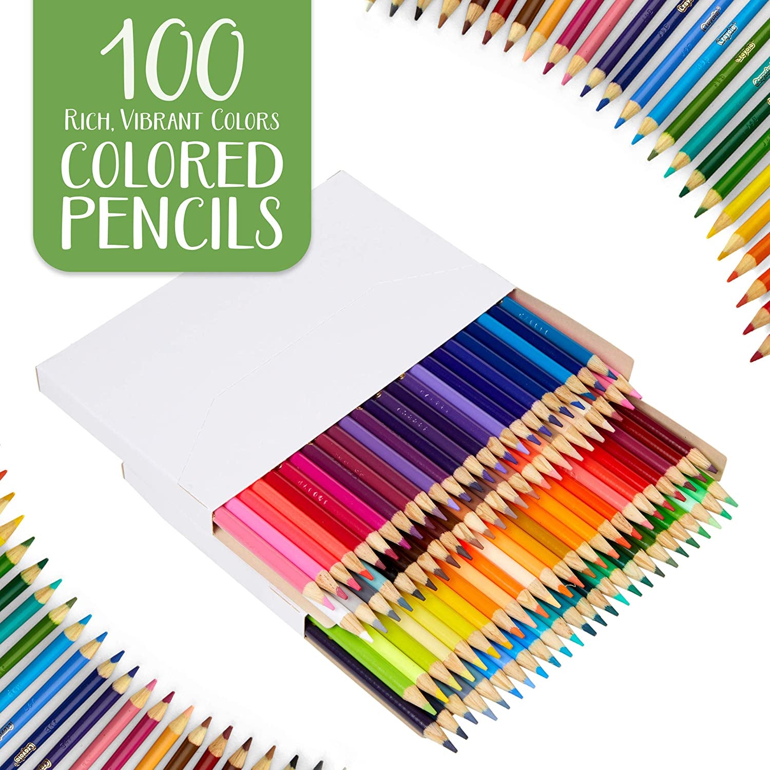 Crayola Lápices de colores  100 unidades