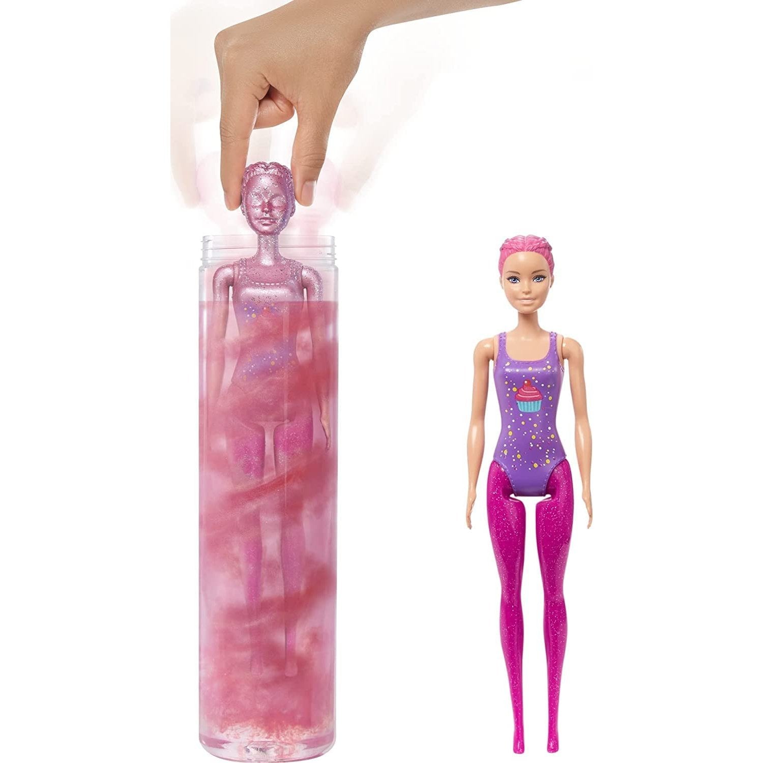 Barbie Color Reveal Glitter Rosa 25 Sopresas
