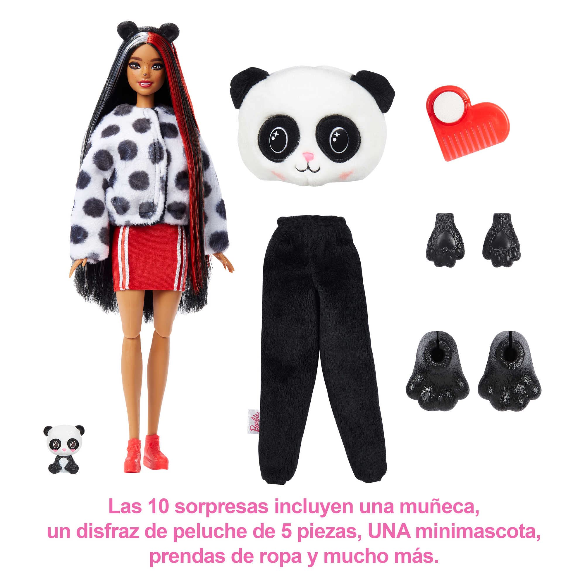 Barbie Cutie Reveal  Muñeca con disfraz de Panda