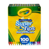 Juego De Marcadores Crayola Super Tips, Marcadores Lavables 100 Colores