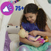 Baby Alive Princess Ellie Grows Up! Muñeca interactiva cabello rubio