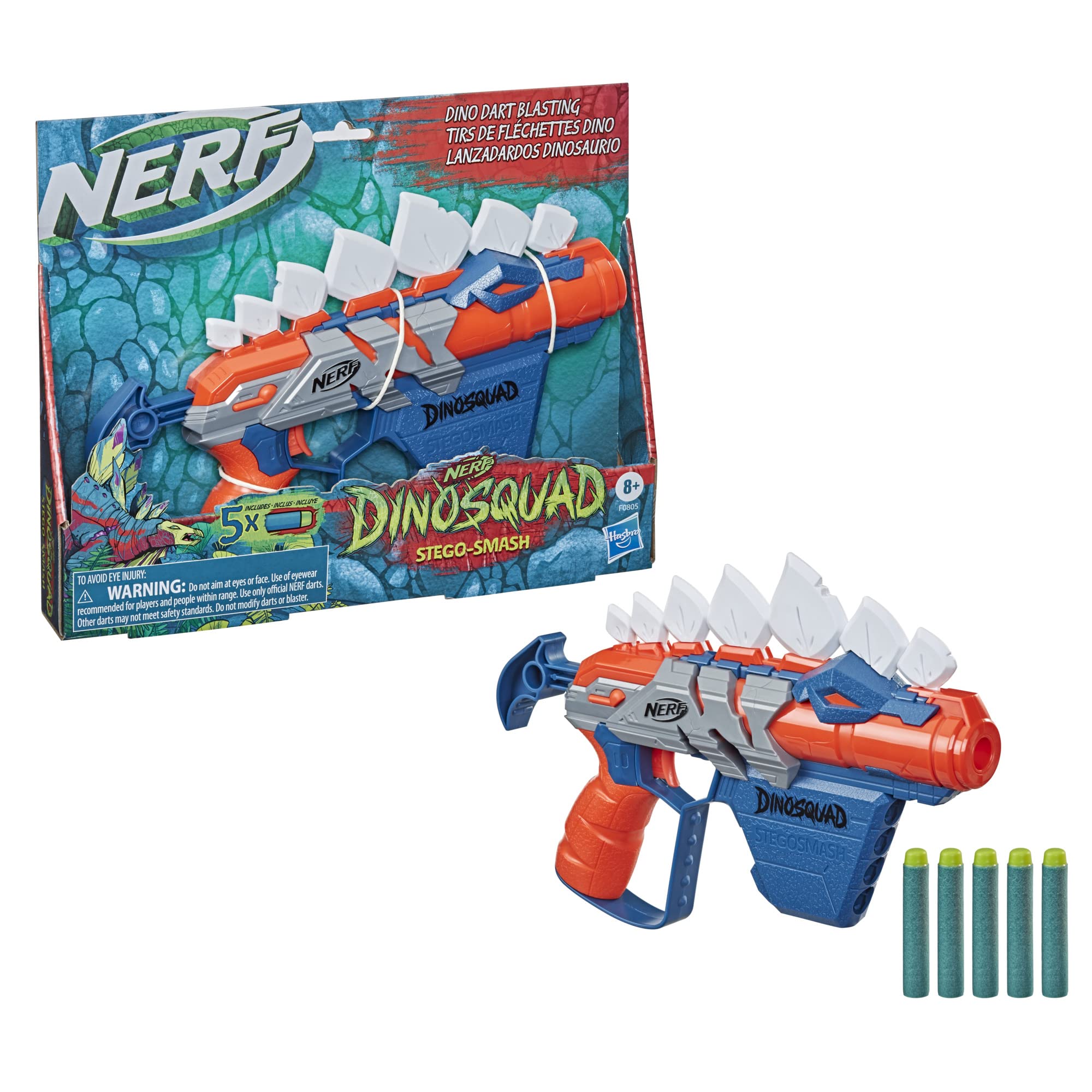 NERF DinoSquad Stegosmash Dart Blaster