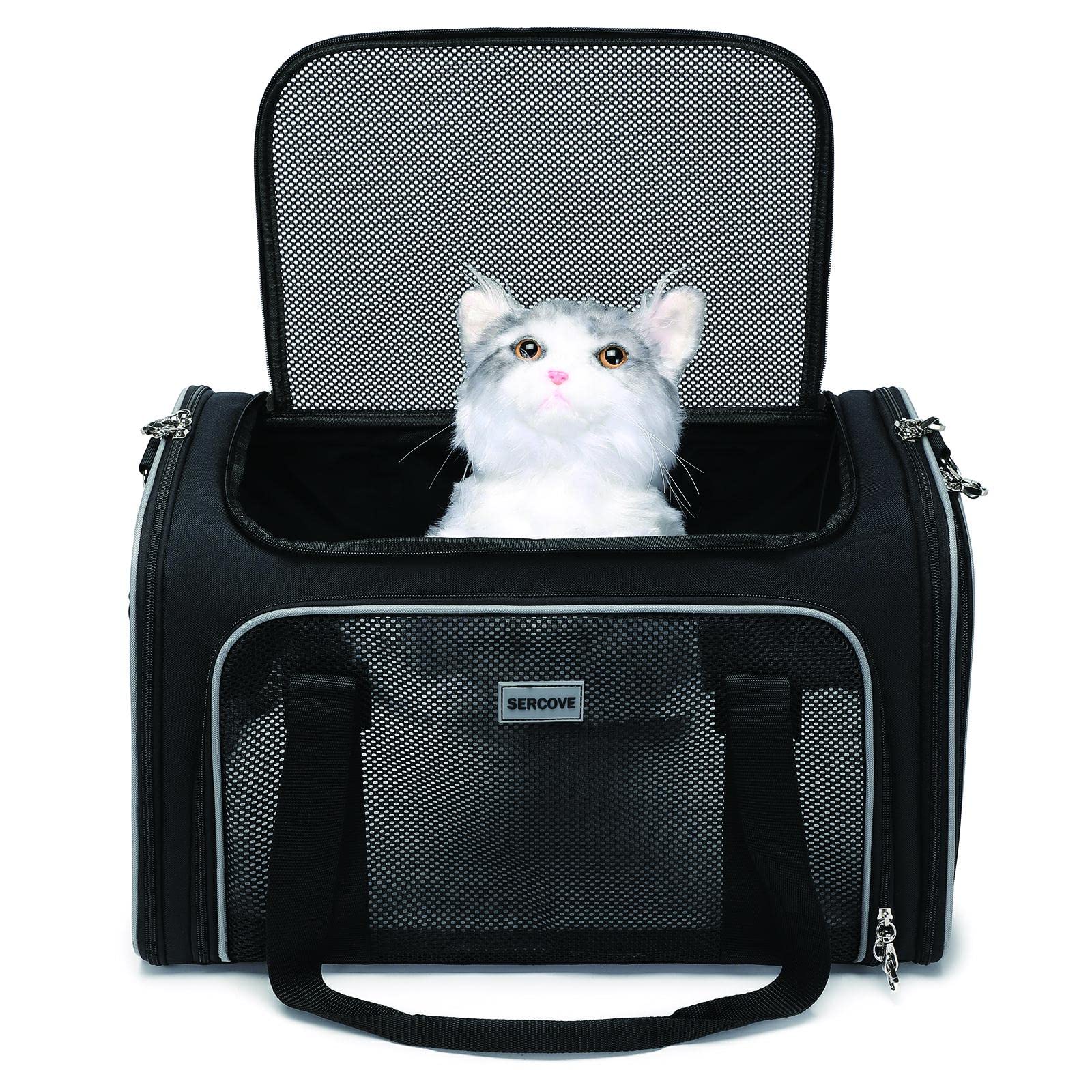 Bolso para mascotas transportadores de viaje aprobados por aerolíneas