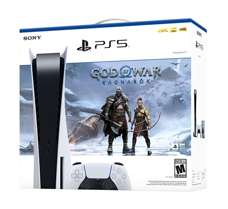PlayStation PS5 Consola Disco - God of War Ragnarök Bundle