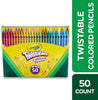 Crayola Twistables - Juego de lápices de colores (50 unidades)