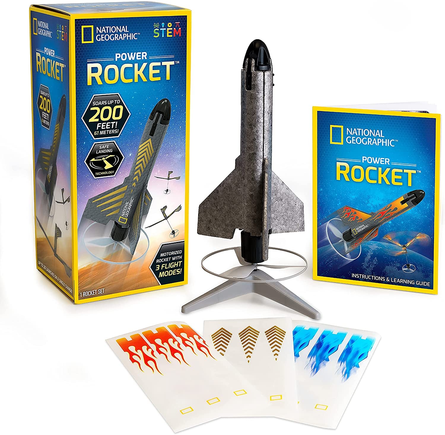 NATIONAL GEOGRAPHIC Lanzador de cohetes para niños
