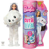 Barbie Muñeca, Cutie Reveal - Muñeca de peluche de oso polar con 10 sorpresas